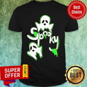 Spooky Ghosts With Green Slime Shirt
