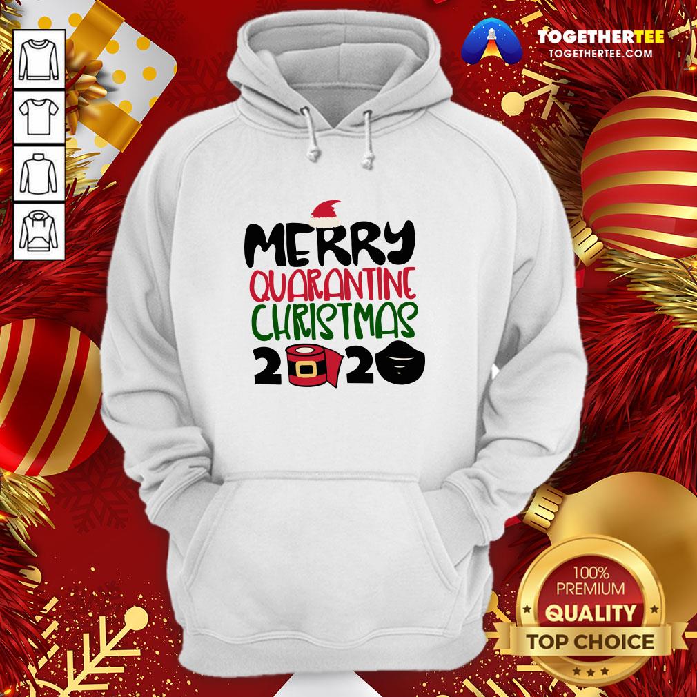 Top Merry Quarantine Christmas 2020 Shirt - Image 5
