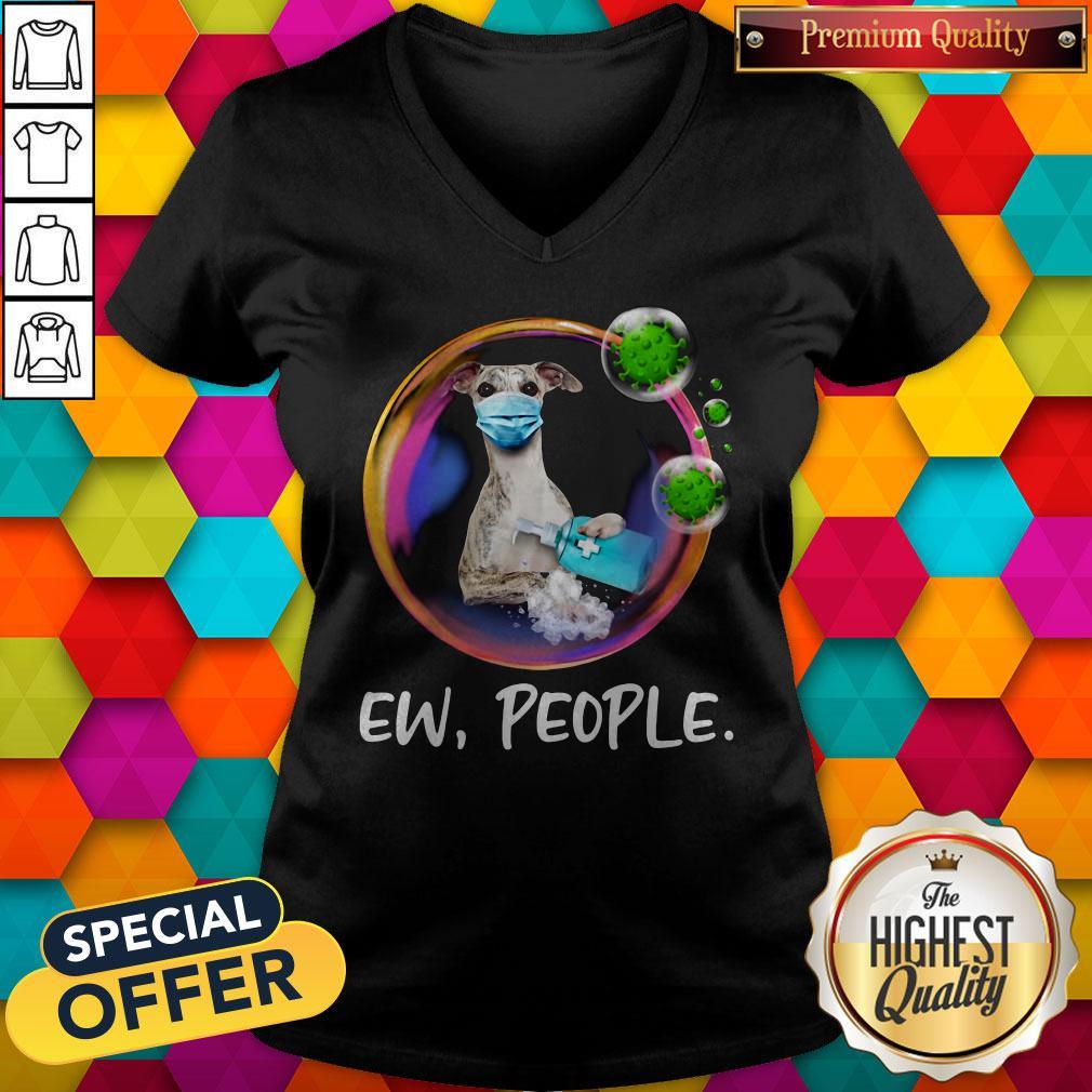 Top Whippet Safety Bubble Face Mask Ew People Shirt - Image 4