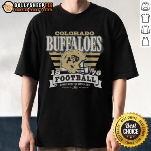 Good Colorado Buffaloes Stripe Splash T-Shirt