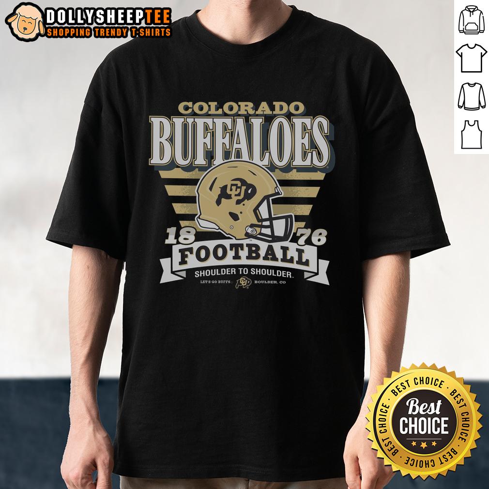 Good Colorado Buffaloes Stripe Splash T-Shirt