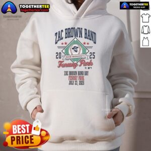 Alternative view of Official Zac Brown Band Fenway Park Boston MA 2025 T-Shirt