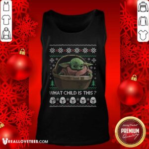Alternative view of Top 2020 What Child Is This Baby Yoda Funny Christmas Shirt
