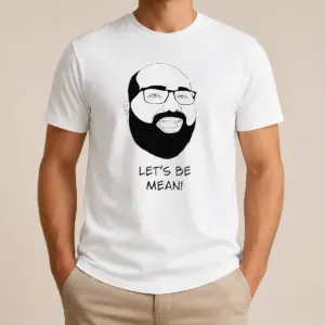 Original Michael Stevens Lets Be Mean Vsauce Youtube Shirt
