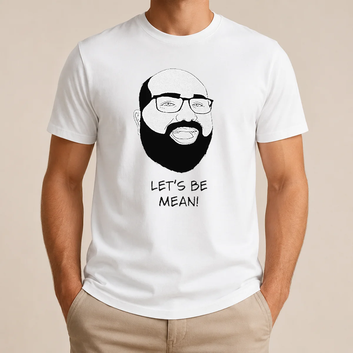 Original Michael Stevens Lets Be Mean Vsauce Youtube Shirt
