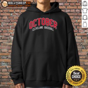Alternative view of Premium October Cleveland Guardians Baseball Postseason 2025 T-Shirt