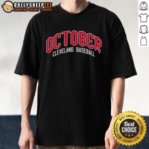Premium October Cleveland Guardians Baseball Postseason 2025 T-Shirt