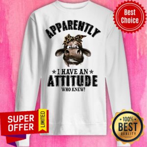 Alternative view of Apparently Coronavirus I Have An Attitude Who Knew Shirt