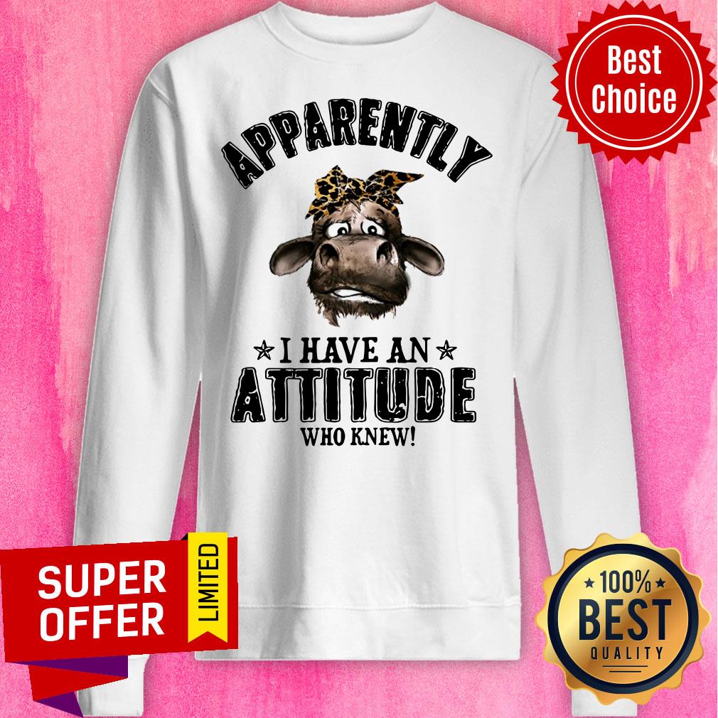 Apparently Coronavirus I Have An Attitude Who Knew Shirt - Image 2