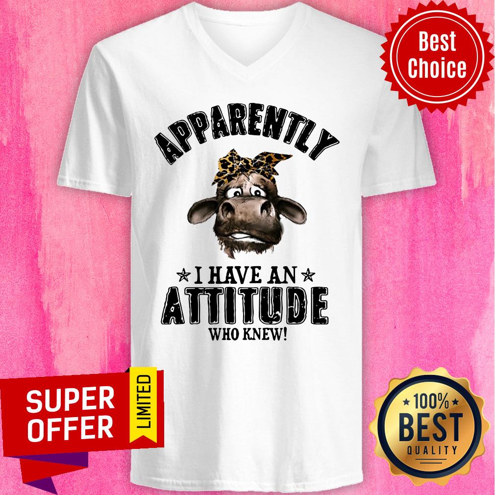 Apparently Coronavirus I Have An Attitude Who Knew Shirt - Image 4