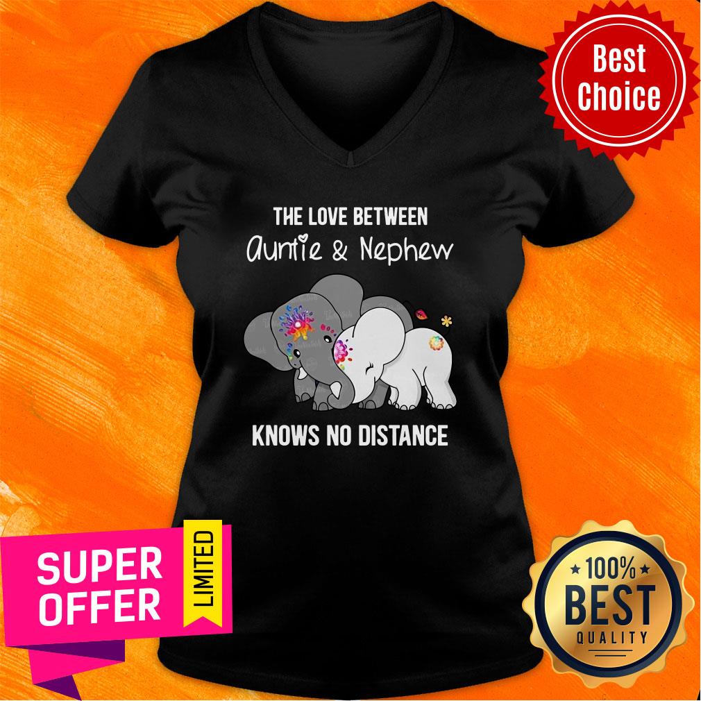 The Love Between Auntie And Nephew Knows No Distance Shirt - Image 3