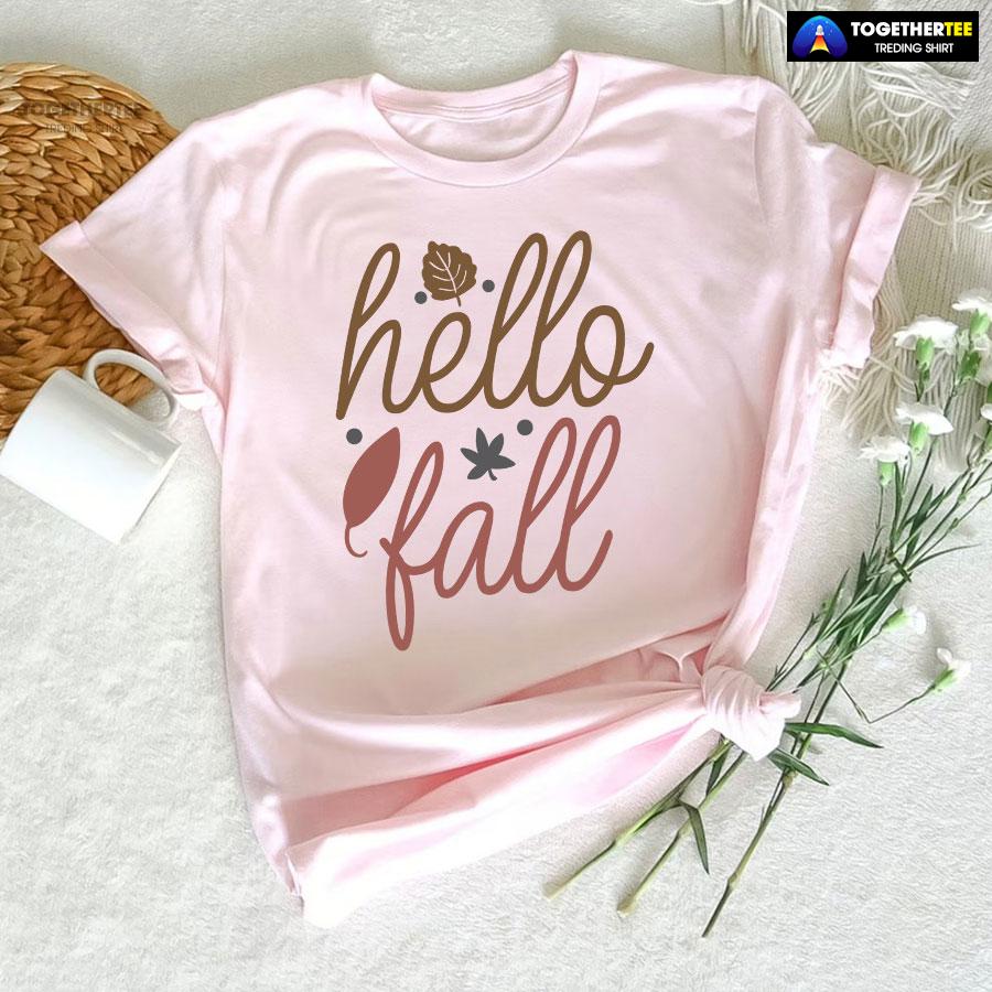 Hello Fall Thanksgiving T-Shirt