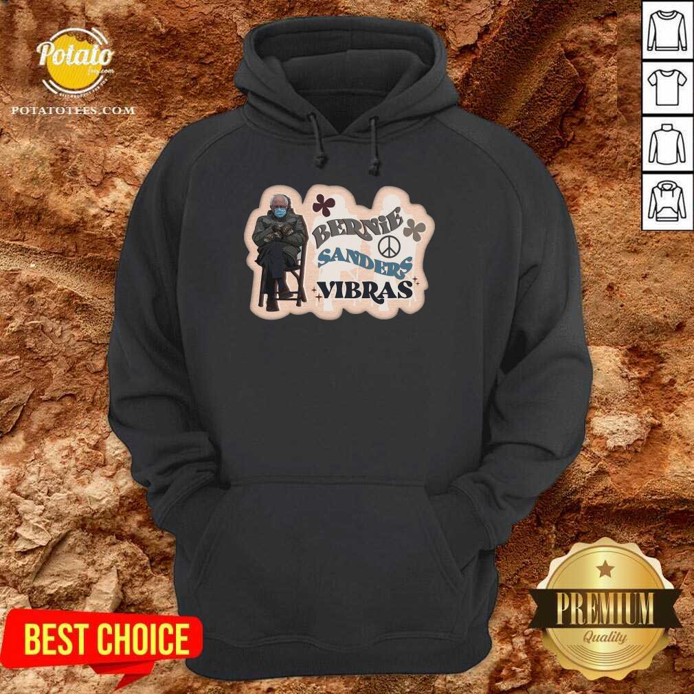 Pretty Bernie Sanders Vibras 2021 Inauguration Shirt - Image 5