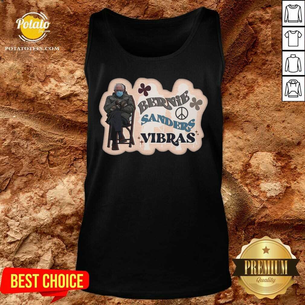 Pretty Bernie Sanders Vibras 2021 Inauguration Shirt - Image 3