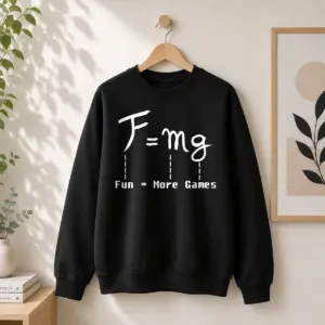 Alternative view of Hot F Equal More Game Shirt