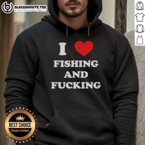 Alternative view of Awesome I Love Fishing And Fcking T-Shirt
