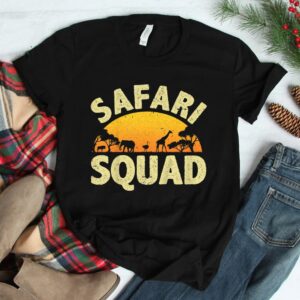 Cool Safari Squad Zoo Animal African Jungle Shirt