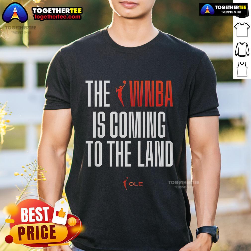 Official The WNBA To The Land T-Shirt