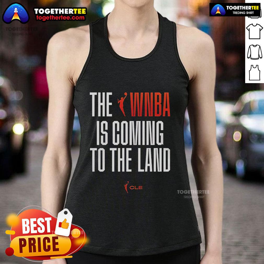 Official The WNBA To The Land T-Shirt - Image 4