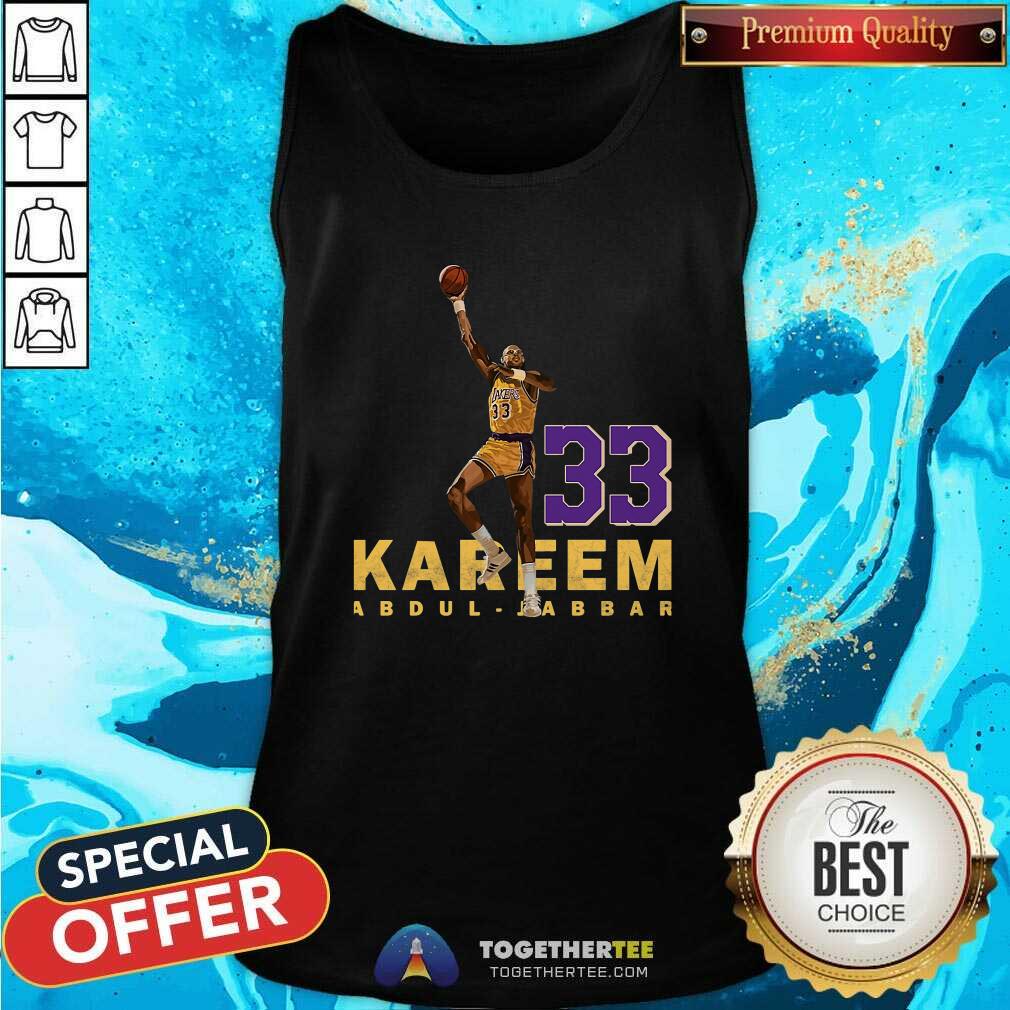 Honey Kareem Abdul Jabbar 33 Los Angeles 1984-1985 Shirt - Image 3