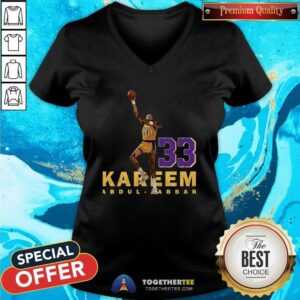 Alternative view of Honey Kareem Abdul Jabbar 33 Los Angeles 1984-1985 Shirt