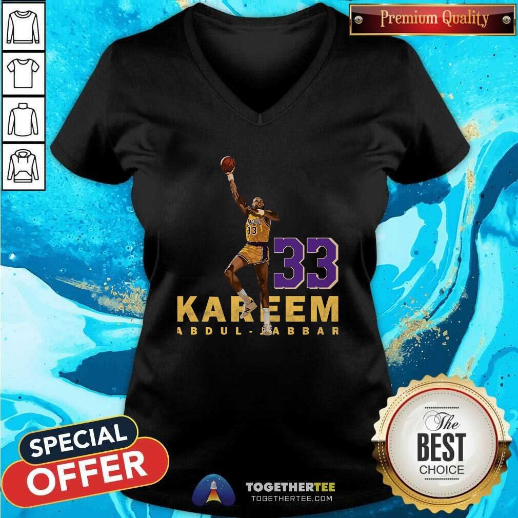 Honey Kareem Abdul Jabbar 33 Los Angeles 1984-1985 Shirt - Image 2