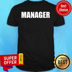 Manager Event Staff Black Shirt