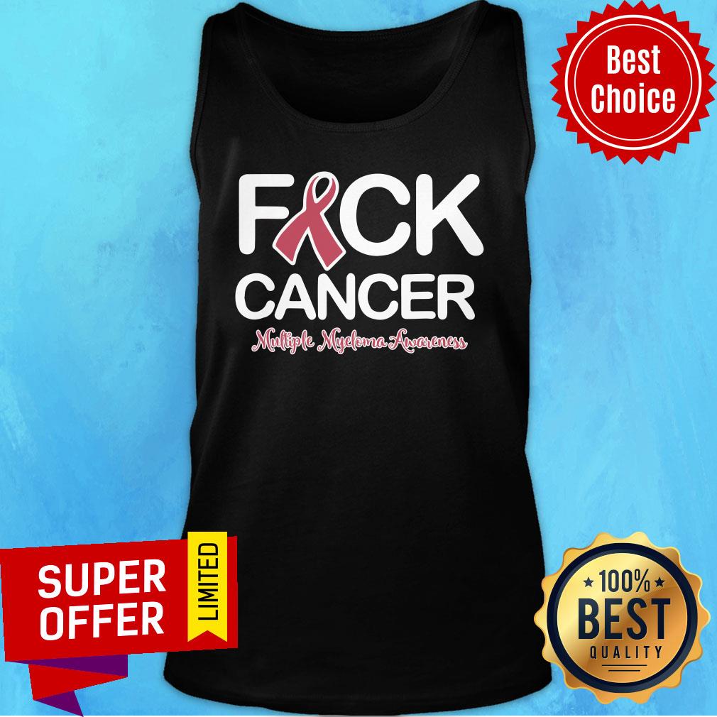 Multiple Myeloma Fuck Cancer Awareness Shirt - Image 3