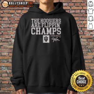 Alternative view of Good Indiana Football Fernando Mendoza The Hoosiers Are Flippin' Champs T-Shirt