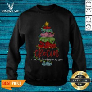 Alternative view of Lovely Sandals Crocin Around The Christmas Tree Shirt