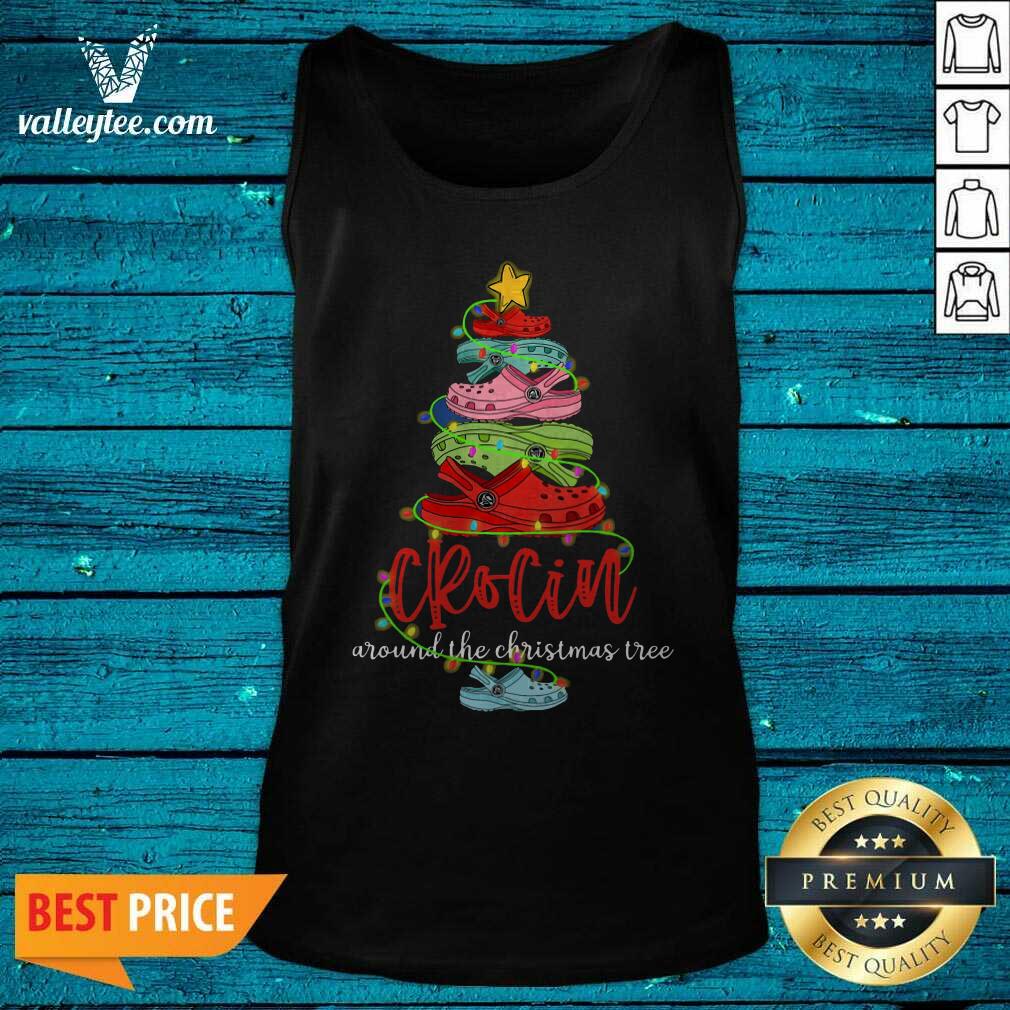 Lovely Sandals Crocin Around The Christmas Tree Shirt - Image 5