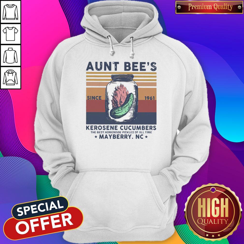 Official Aunt Bee Since 1961 Kerosene Cucumbers The Best Homemade Pickles Of All Time Mayberry Nc Vintage Shirt - Image 2