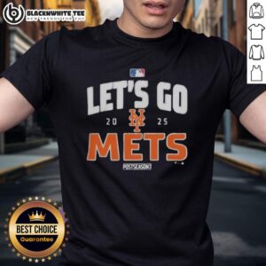 Original New York Mets Baseball 2025 Postseason Let's Go Team T-Shirt