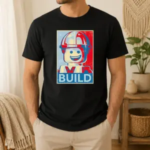 Original Lego Construction Worker Lego Hope Shirt