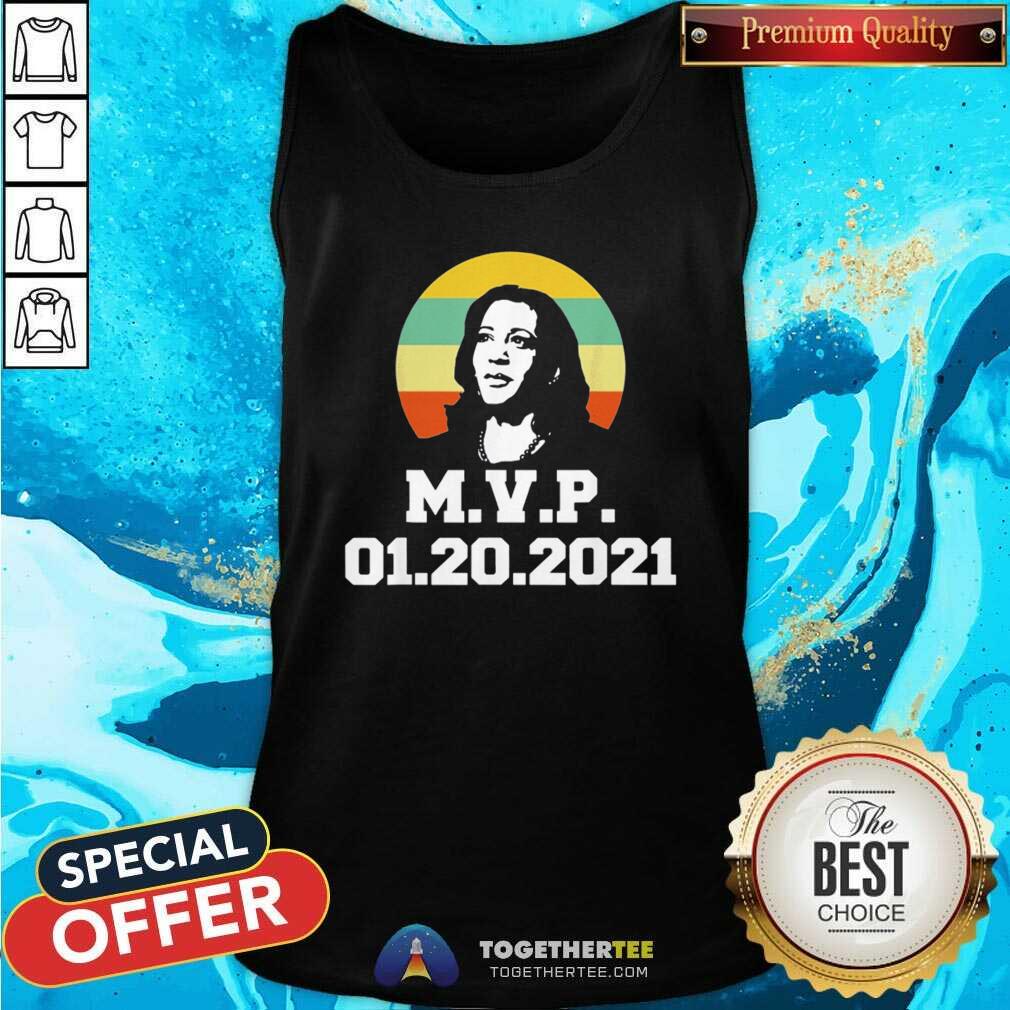 Pretty Kamala Harris MVP 01 20 2021 Vintage Sunset Shirt - Image 3