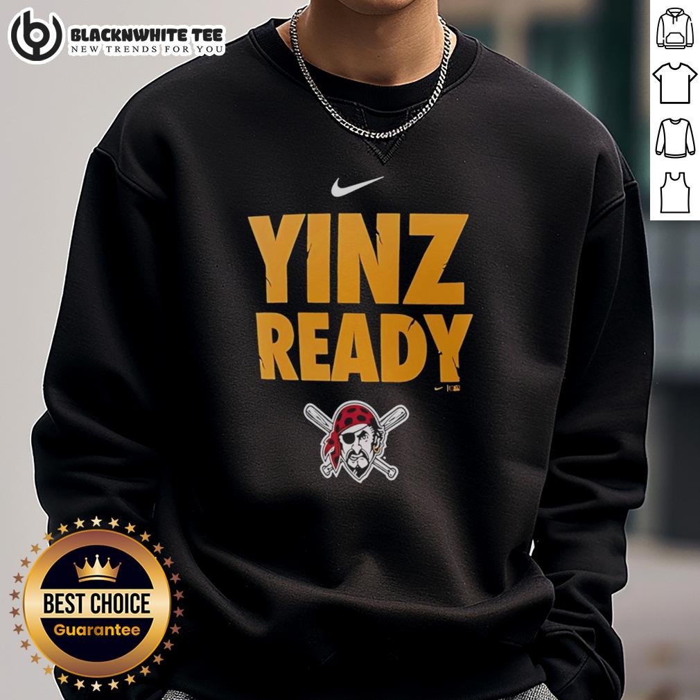 Awesome Pittsburgh Pirates Yinz Ready T-Shirt - Image 5