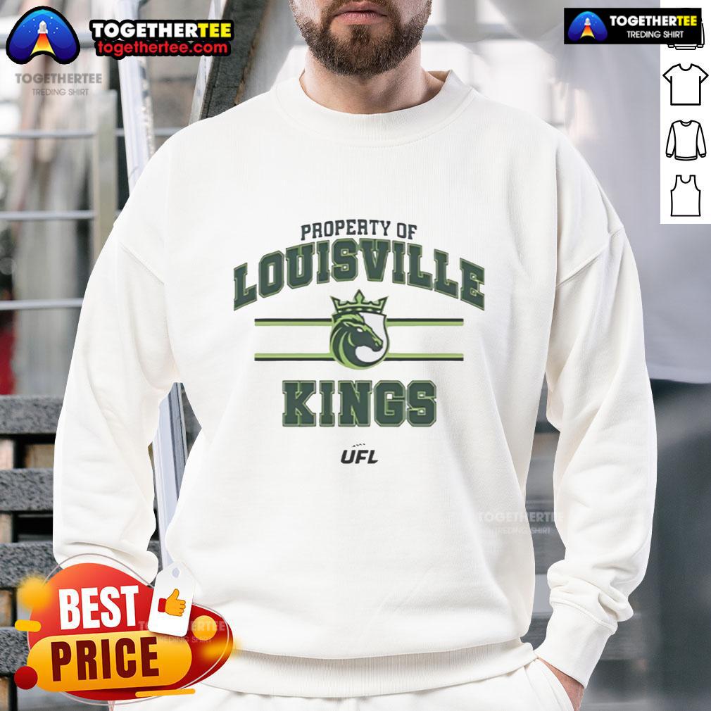 Good Property Of Louisville Kings UFL T-Shirt - Image 5