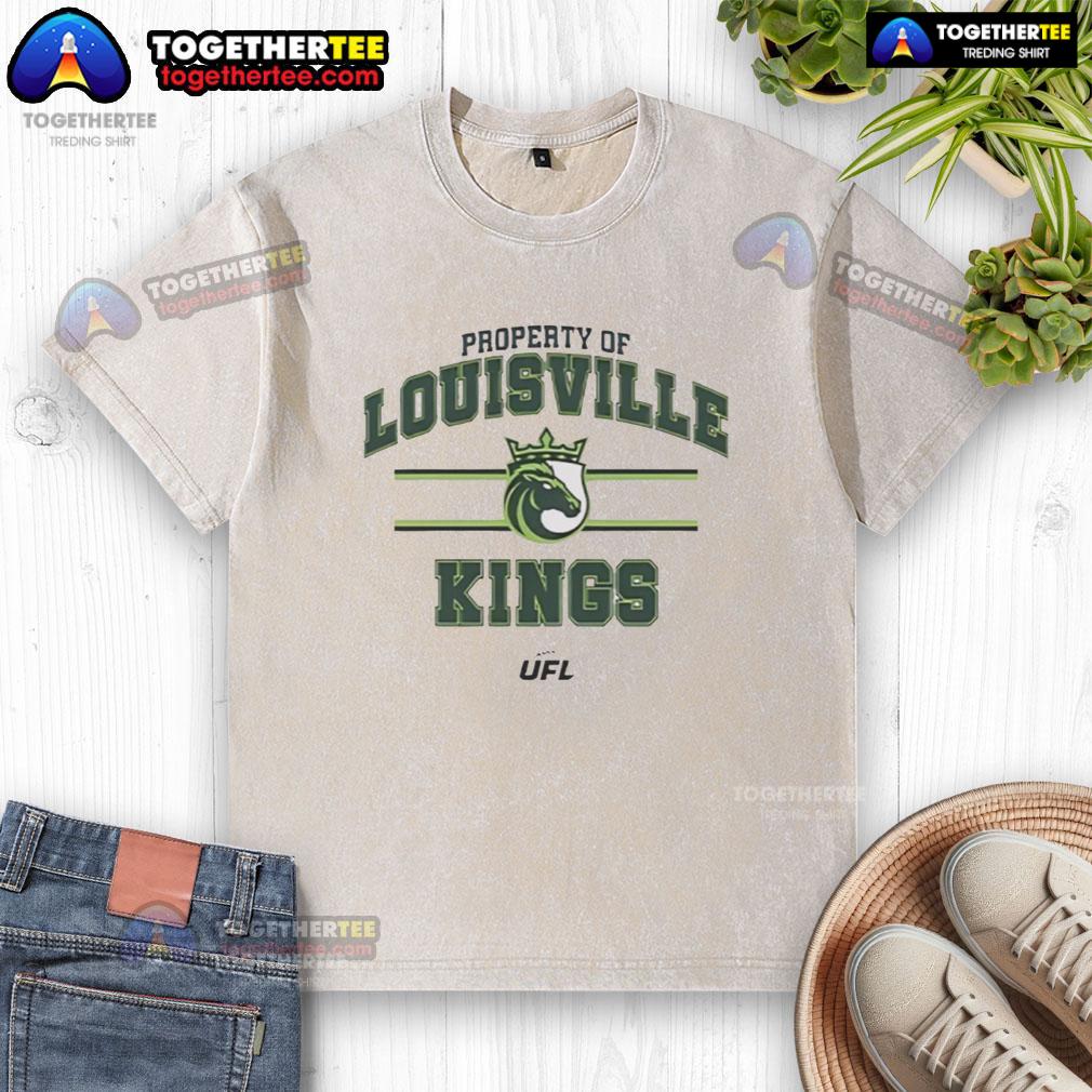 Good Property Of Louisville Kings UFL T-Shirt - Image 6