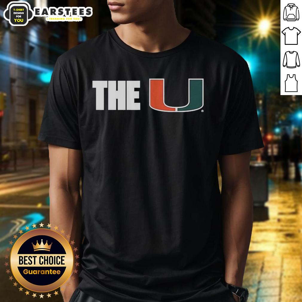 Hot Miami Hurricanes Ncaa The U Logo T-Shirt