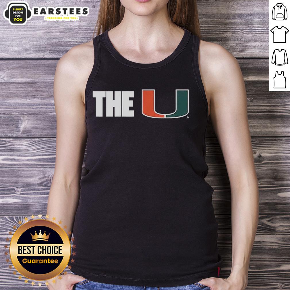 Hot Miami Hurricanes Ncaa The U Logo T-Shirt - Image 4