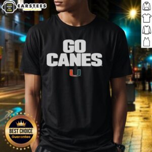 Hot Miami Hurricanes Team Slogan Go Canes T-Shirt