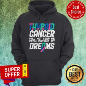 Alternative view of Top Thyroid Cancer Awareness Dreams Shirt