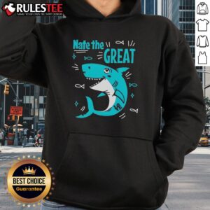 Alternative view of Cute Shark Nate The Great T-Shirt
