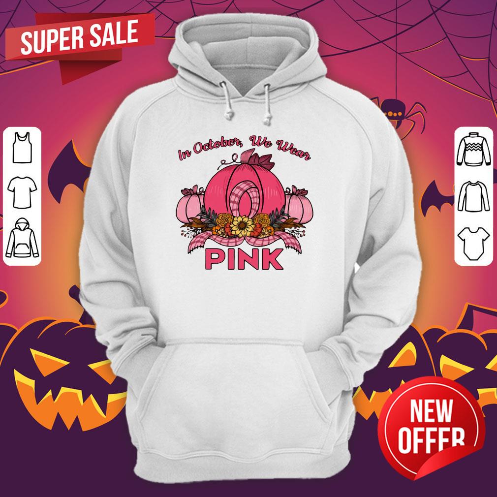 Top In October We Wear Pink Shirt - Image 3