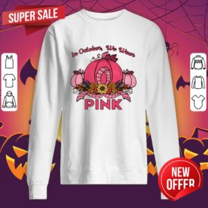 Alternative view of Top In October We Wear Pink Shirt