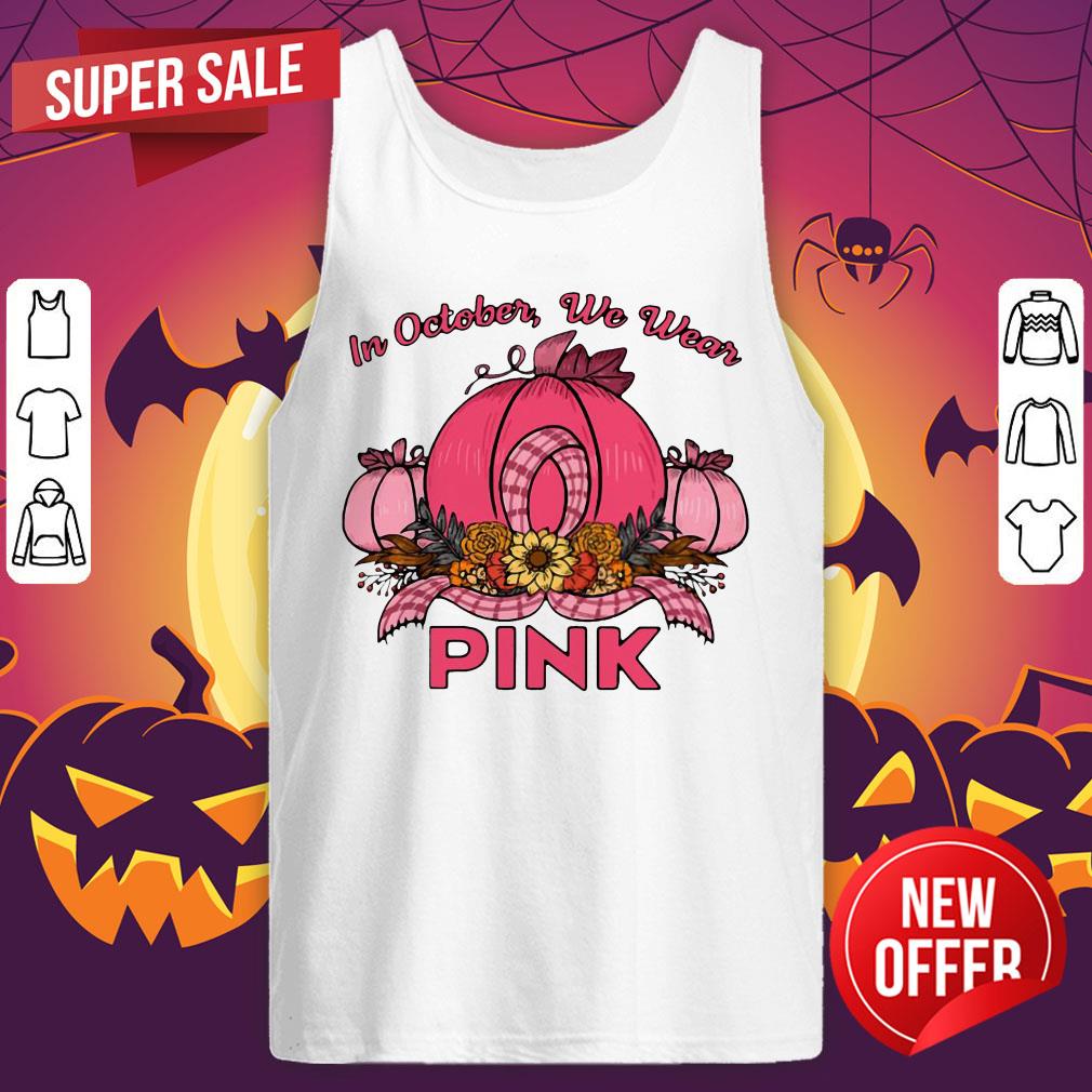 Top In October We Wear Pink Shirt - Image 5