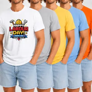 Awesome Pixel Art Happy Labour Day Thank You Workers Shirt