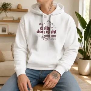 Alternative view of Premium RIP Dollar Dog Night Philadelphia April 25 2023 And May 9 2023 Shirt