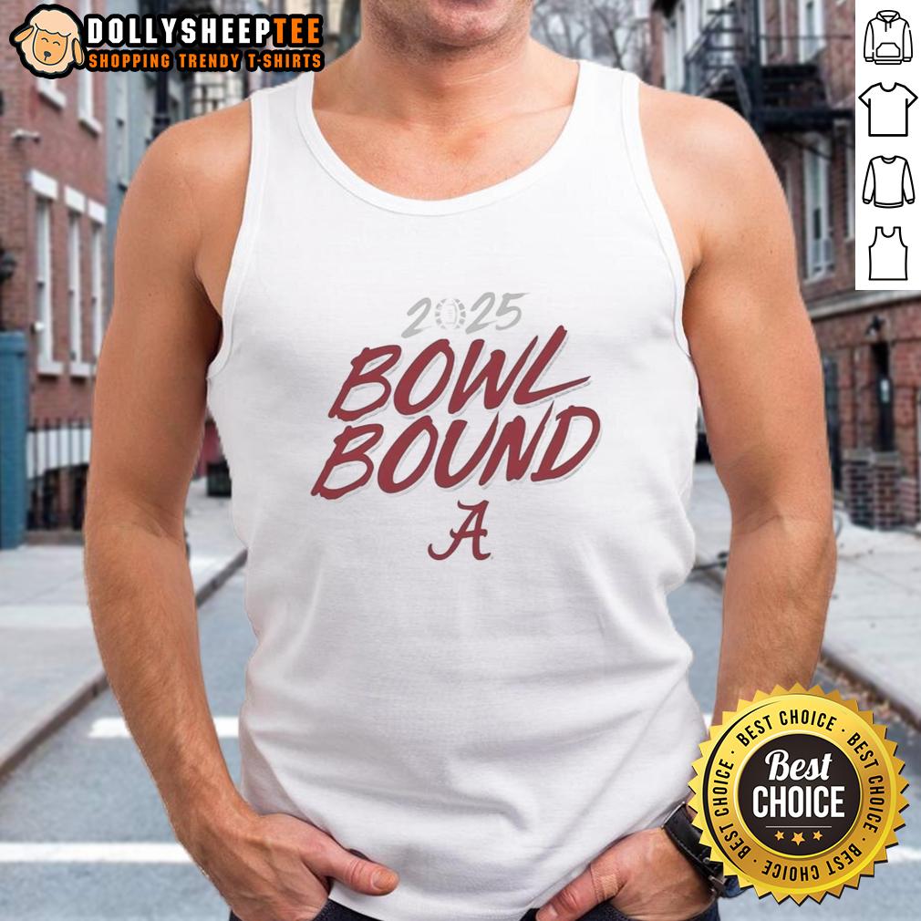 Hot Alabama Crimson Tide Bowl Bound 2025 T-Shirt - Image 3