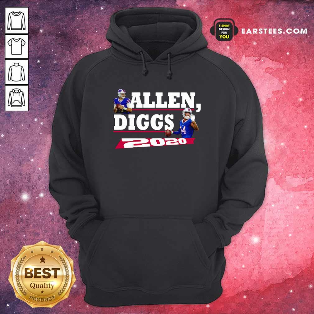 Nice Allen Diggs 2020 Buffalo Shirt - Image 2